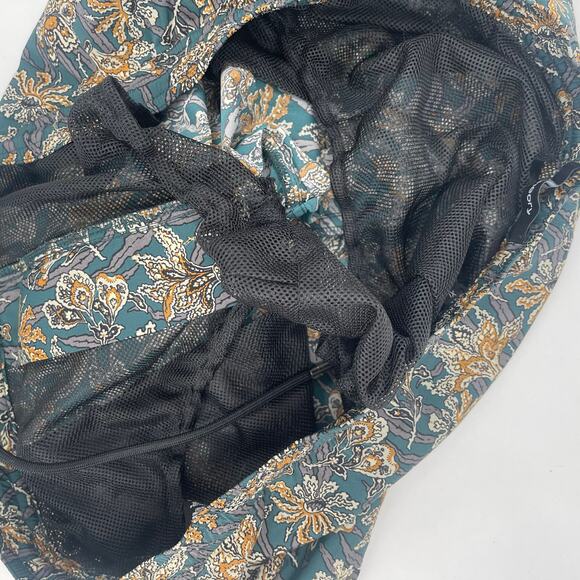 THEORY Trunk Shorts Extra Large Track Swim Sabal Palm Designer Luxury Mens Beach - Picture 14 of 16